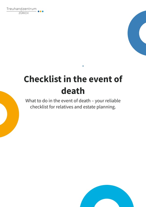 Deckblatt Death Checklist